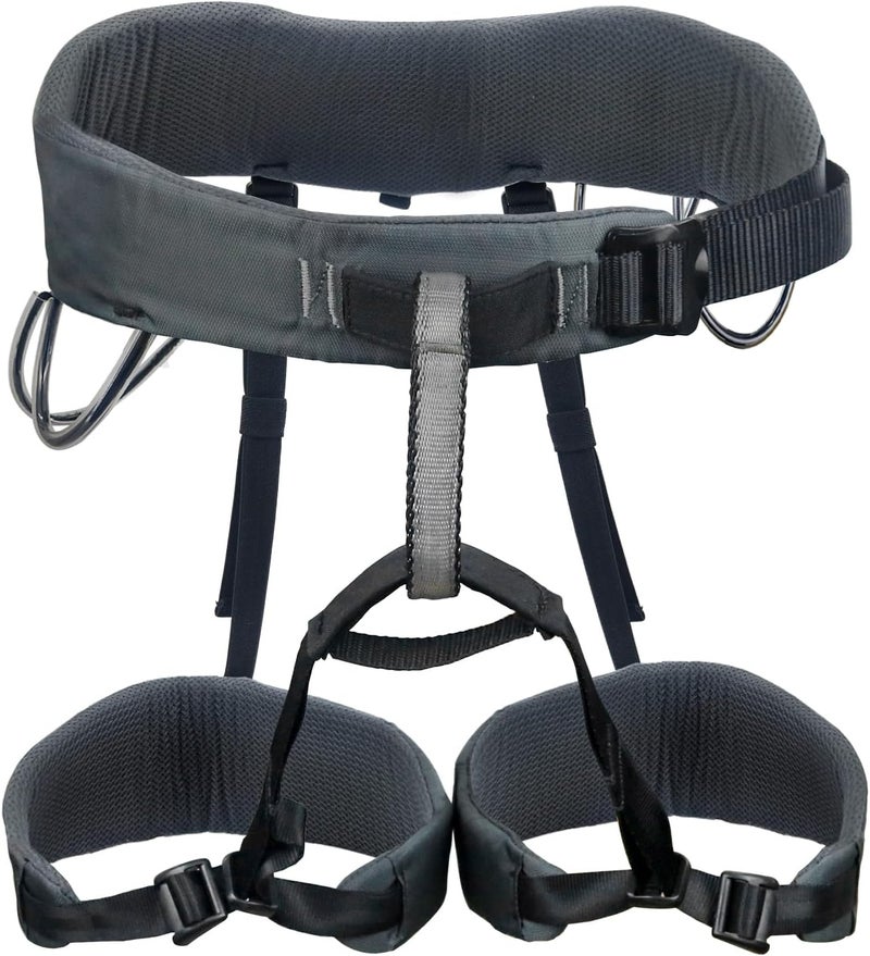 Newdoar Climbing Harness, Mountaineering Rock Climbing Harness, Half Body Harness for Rappelling Fire Rescuing Tree Climbing - Image 1