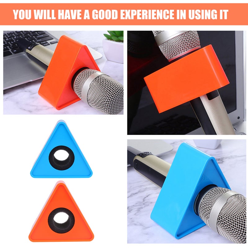 Interview Microphone Flag, Portable Logo Station for TV and Conferences - Image 5