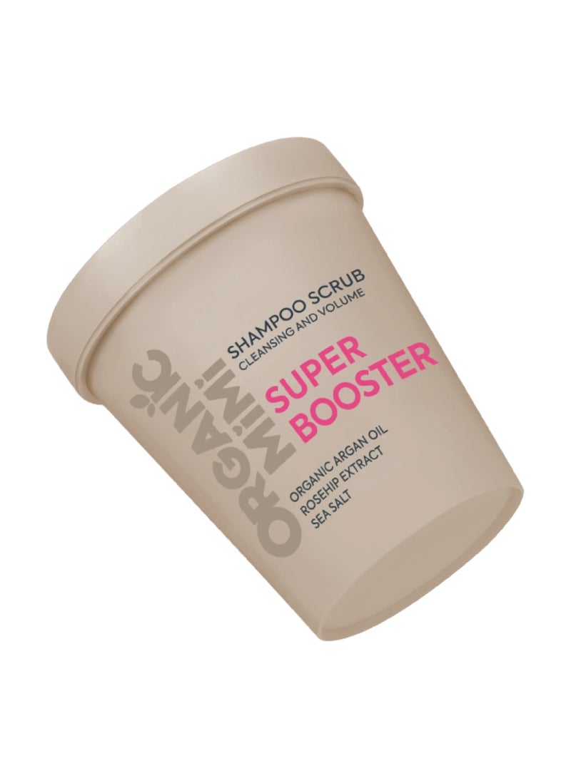 Organic Mimi Cleansing & Volume Super Booster Shampoo Scrub 310g - Image 3