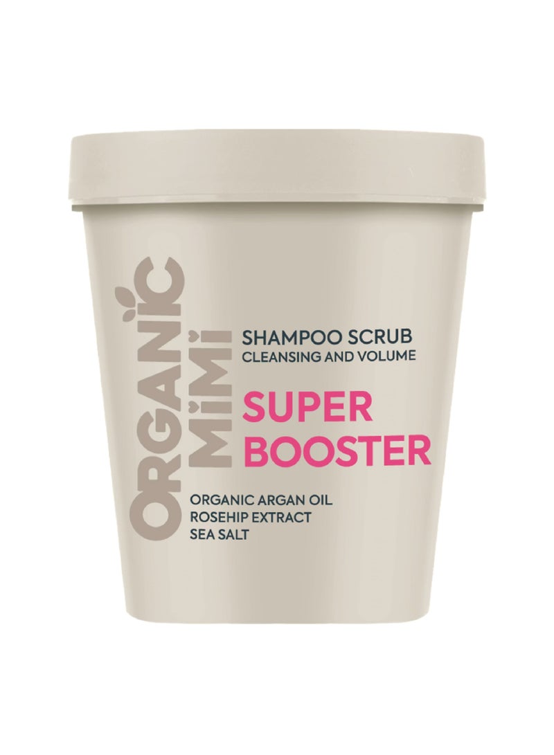 Organic Mimi Cleansing & Volume Super Booster Shampoo Scrub 310g - Image 2