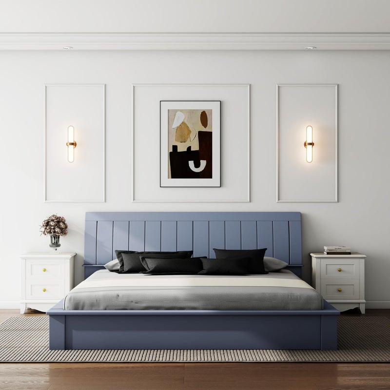 Pangda Peel and Stick Wall Molding Kit, 3D Premade Accent Molding Wainscoting Panel for Interior Wall Moulding Decor, Ready to Assemble Wainscoting Accent Panel(3 Set,21.65x43.3in+43.3x43.3in) - Image 3