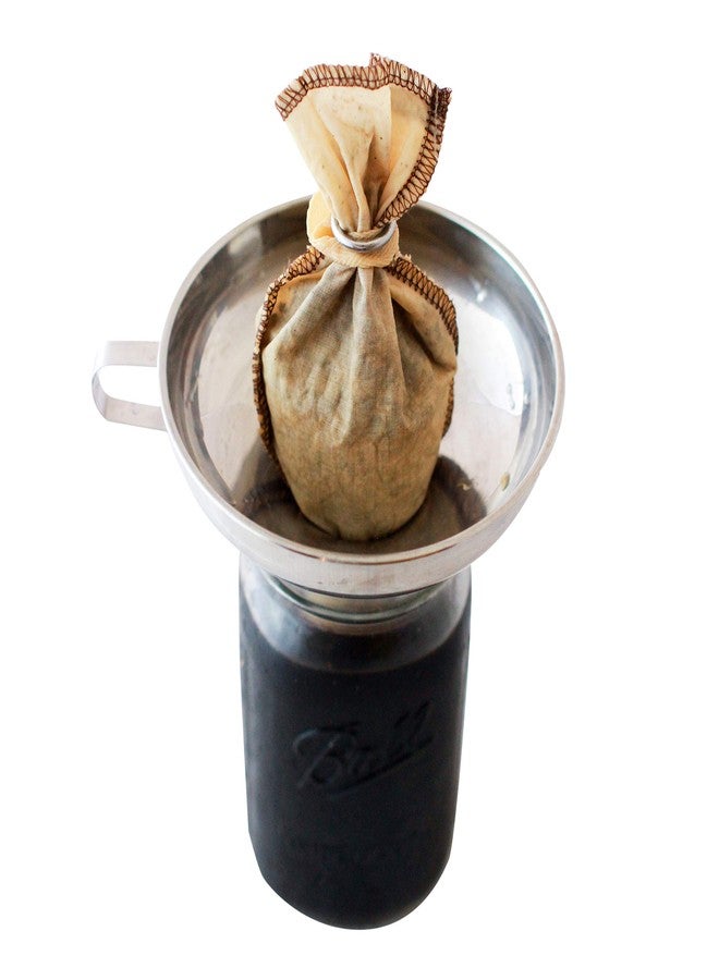 CoffeeSock ColdBrew Filter - GOTS Certified Organic Cotton Reusable Coffee Filter (CB64-01) - Image 5