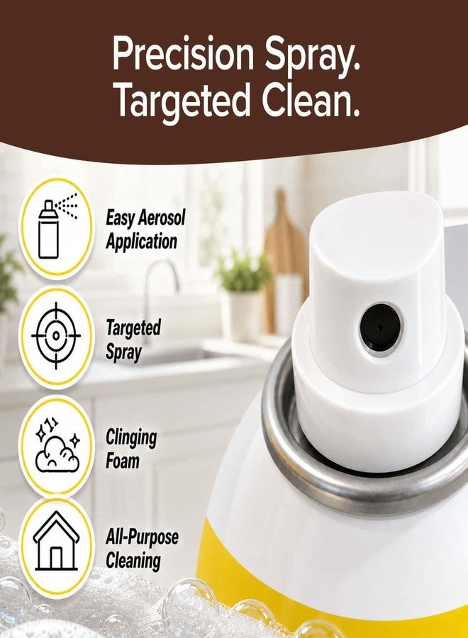 Horsepower Bull Shot All-Purpose Foam Cleaner, AS SEEN ON TV, Removes Greasy Residue, Fingerprints, Grime & Dirt Fast, USA Made - Image 3