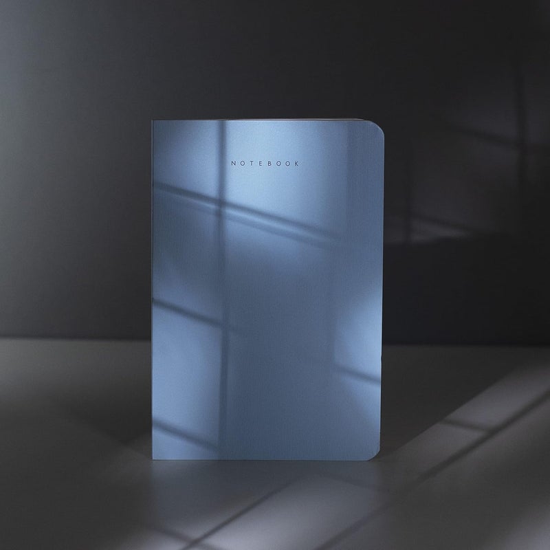 FACTOR NOTES A5 Notebook: 90 GSM | Ruled | 160 Pages (Misty Blue) - Image 4