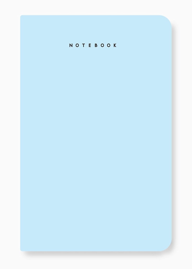 FACTOR NOTES A5 Notebook: 90 GSM | Ruled | 160 Pages (Misty Blue) - Image 1