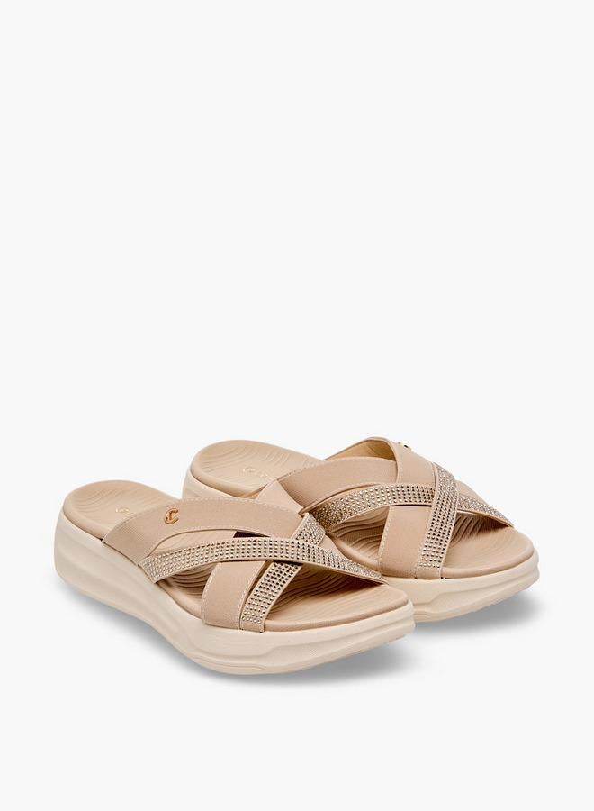 Le Confort Women Embellished Platform Sandals - Image 1