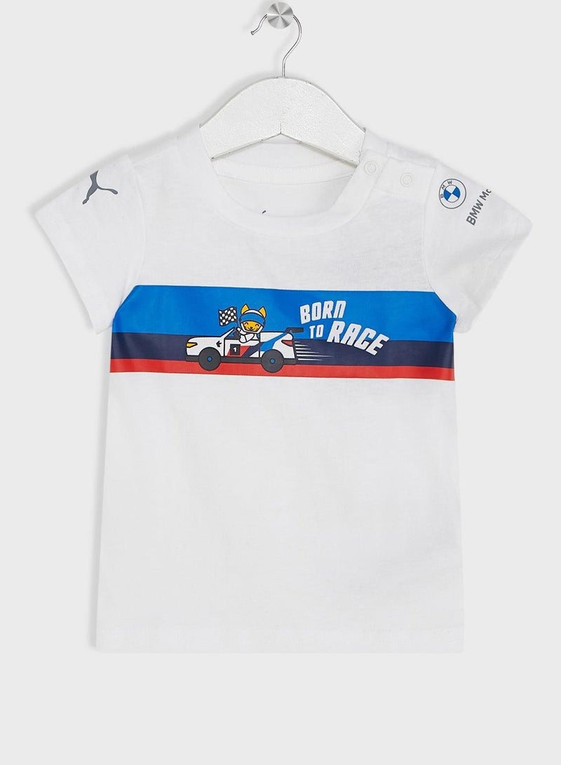 PUMA Infants Essential Bmw Mms Short Sleeve Set - Image 2