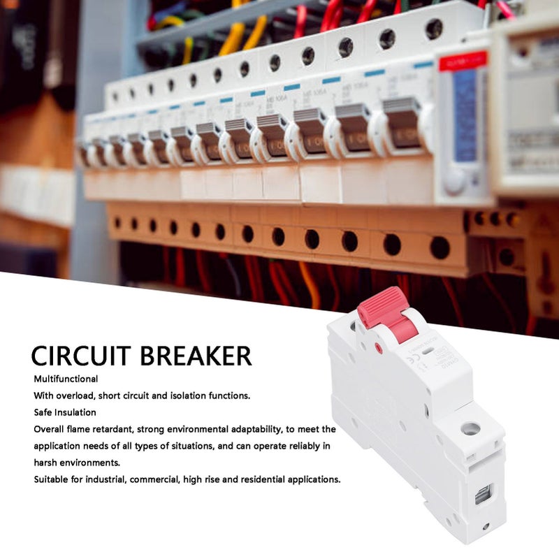 Circuit Breaker 1P 230V 400V MCB Protection Switch 6kA Breaking Capacity for Home - Image 3