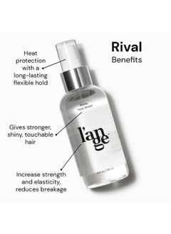 L'ANGE HAIR L'ANGE HAIR Rival Heat Shield Hair Spray - Thermal Protection - Anti-Oxidants & Keratin Heat Protection Spray - Frizz & Damage Control - Paraben-Free Treatment  - Image 2