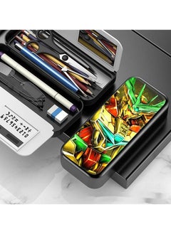 Anime Mobile Suit Gundam Multifunctional Pencil Case for Elementary and Middle School Students
