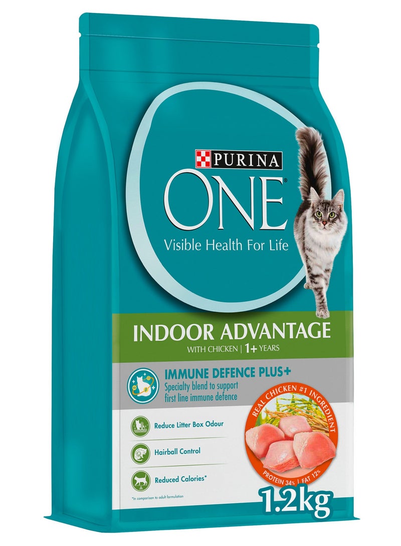 بورينا ميزة واحدة داخلية مع الدجاج 1.2كجم - Image 1