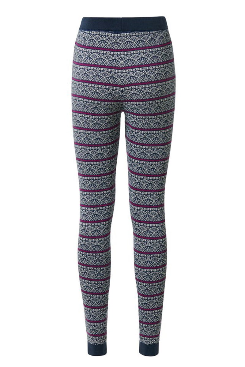 Tchibo Women Full Length Textured Legging, Navy Combo - Image 3
