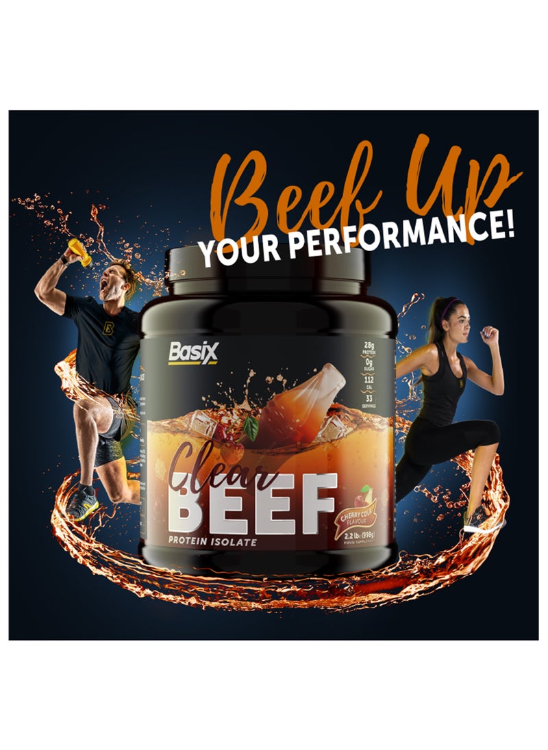 Basix - Beef Protein Isolate Cherry Cola Flavour 2.2lb - Image 1