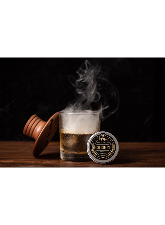 ComboJoy هدايا بوربون للرجال - مجموعة مدخن الكوكتيل مع شعلة وقطع خشبية للوي whiskey و bourbon، مجموعة كوكتيل قديم الطراز، هدايا whiskey، للأب، الزوج وعشاق الكوكتيل - Image 3