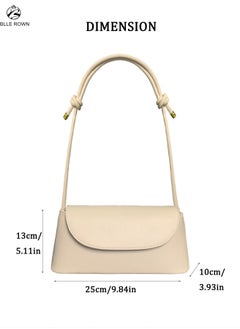 Minimalist Fashionable Lightweight Portable Women's Shoulder Bag With Adjustable Strap, Quiet Luxury Faux Leather Commuter Bag - pzsku/Z740E9315DE52610F344FZ/45/_/1736666109/8b9ddcd1-5ff6-42fe-a9e7-adfb51af02bf