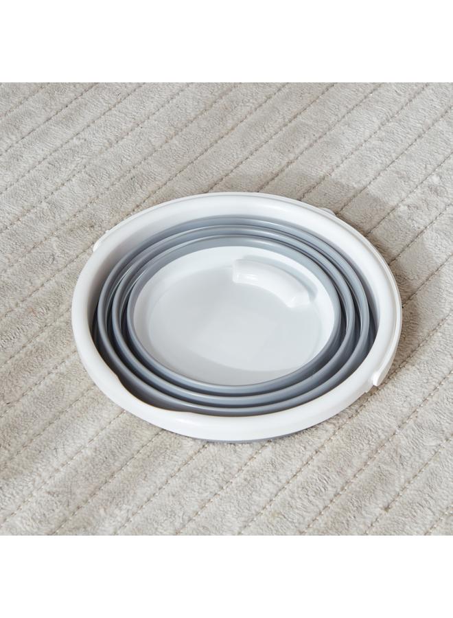 هوم بوكس دلو موفر للمساحة قابل للطي سعة 10.5 لتر - Image 4