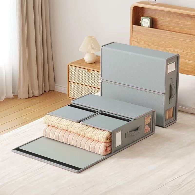 Non-woven Fabric Bedding Storage Box - Image 5