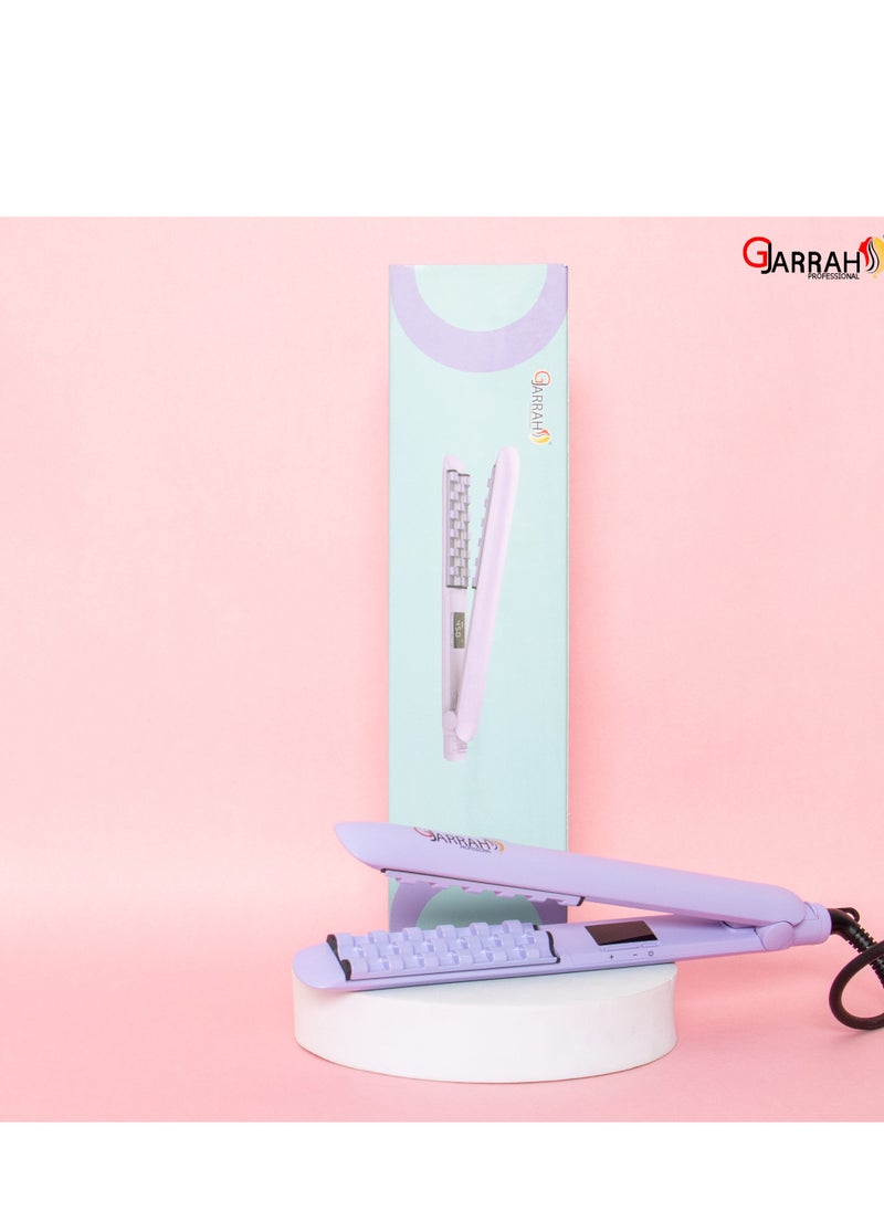 Gjarrah Gjarrah Professional Ceramic Hair Straightener – Dual Voltage (100-240V) for Effortless Styling Anywhere  - Image 2