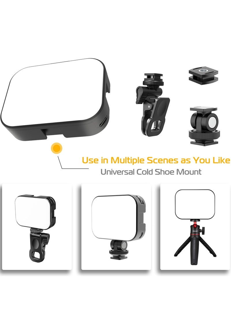 Ulanzi Ulanzi VL100X Selfie Light, Clip LED Light Panel for Phone/Laptop/Tablet/Computer, Bi-Color Portable Clip Camera Light with Dimmable 2500-6500K with 2000mAh Battery for Video Conference/Picture  - Image 5