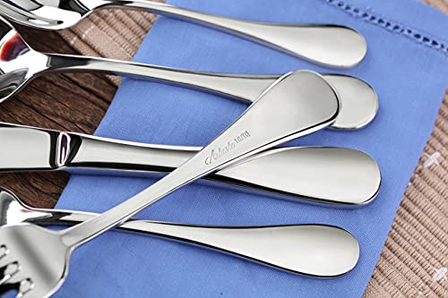 Artaste 56389 Rain 18/10 Stainless Steel Flatware 20-Piece Set, Service for 4 - Image 4