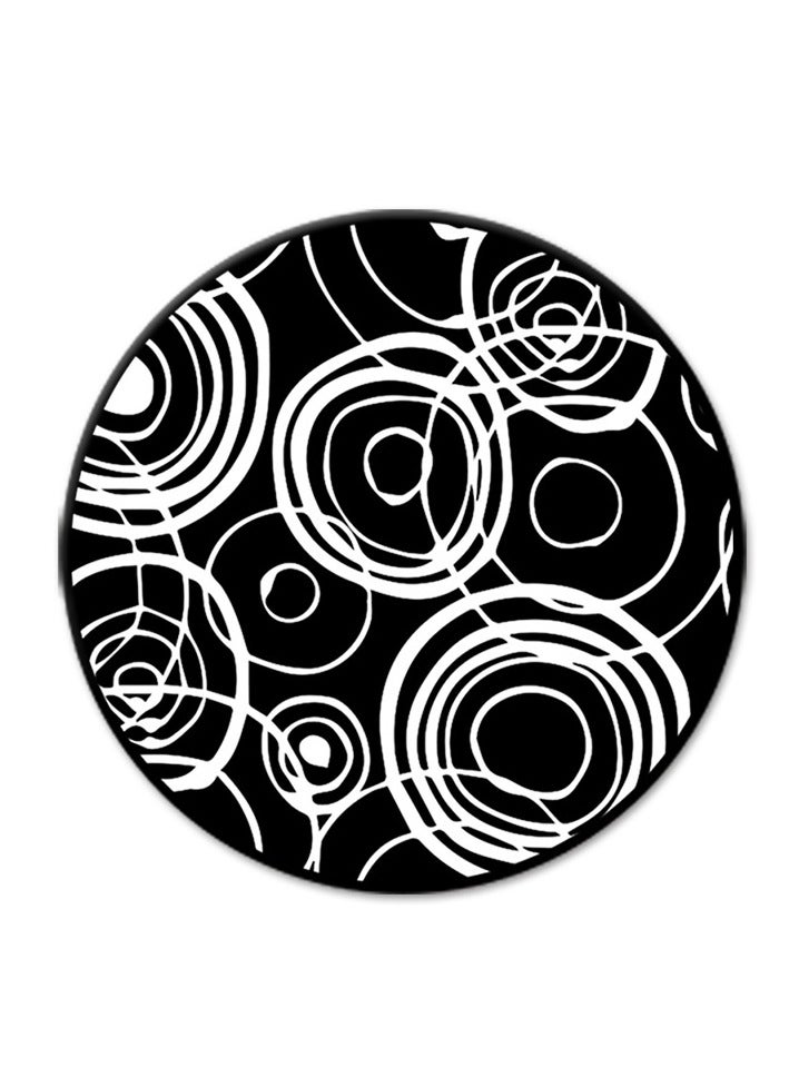 EBMINI New Creative Circular Silicone Coaster 