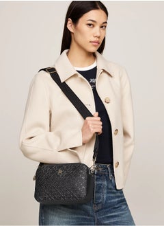 Tommy Hilfiger Plus TH Monogram Embossed Camera Bag  - Image 4