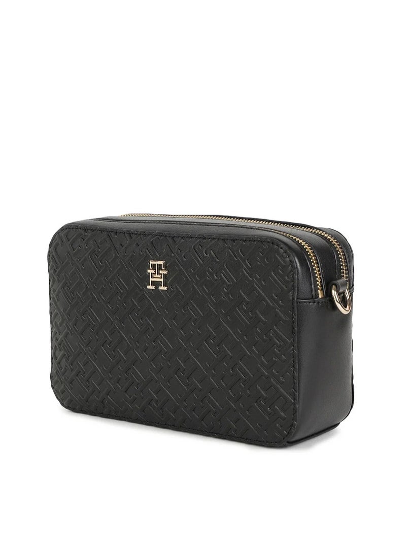 Tommy Hilfiger Plus TH Monogram Embossed Camera Bag  - Image 2