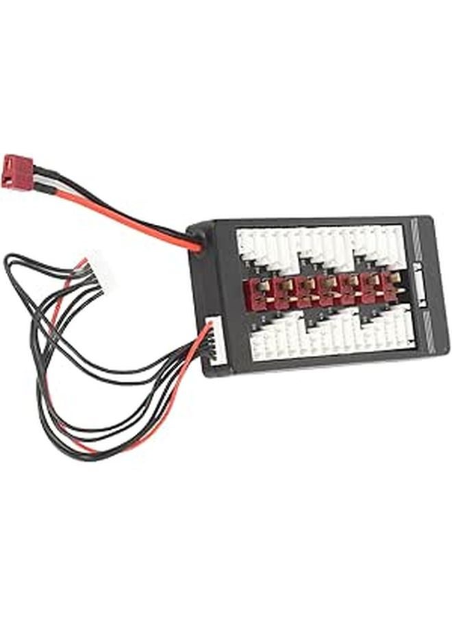 Parallel Charging Board for LiPo LiFe Li Ion Batteries 6 Pack with 80A Max Current Short Circuit Protection - Image 1