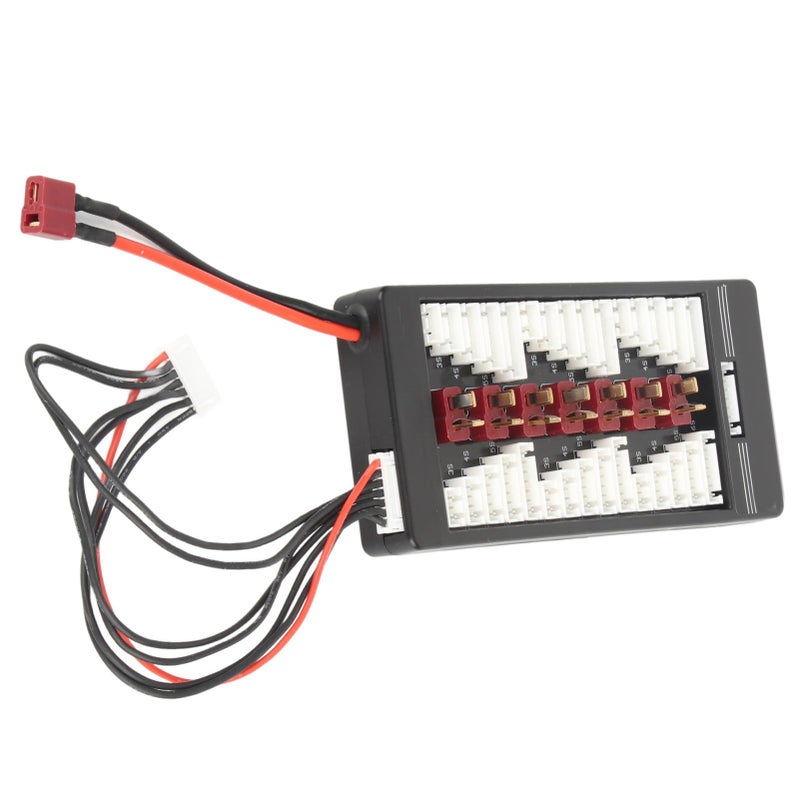 Parallel Charging Board for LiPo LiFe Li Ion Batteries 6 Pack with 80A Max Current Short Circuit Protection - Image 2