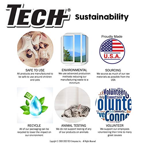 TECH Multi-Purpose Stain Remover | For Carpet, Clothes, Baby, Furniture, Pet, Upholstery, Laundry, Rug Stains | Red Wine, Blood, Coffee, Armpit Stain Remover All-In-One Solution | (8 ounce Bottle) - Image 5