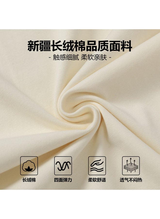 Jeep Women'S Casual Round Neck Long Sleeve T-Shirt Loose Fit Pure Cotton Top Autumn New Arrival - Image 4