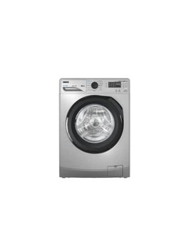 Zanussi Automatic Washing Machine,  8 KG, 1200 RPM, Silver, Black Door - ZWF8240SB5