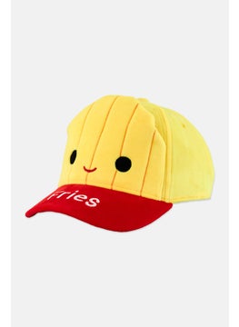 Squishmallows Kids Boy Floyd Novelty Plush Cap, Yellow  - Image 1