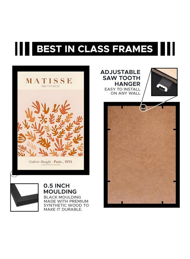 MyTees paintings BOHO Set of 3 Modern Art Premium Brown frame Bohemian Painting for Wall Decoration Digital Reprint 13.5 inch x 10.5 inch Bohemian Painting (With Frame, Pack of 3) B164K4 - Image 4