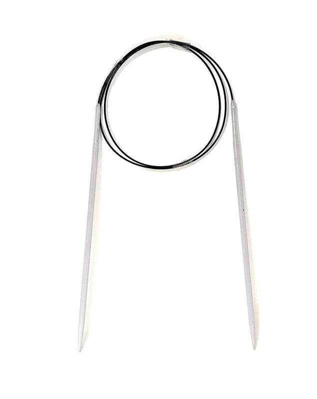 NTGS Aluminium fix Circular Knitting Needles pins 80cm no9 - Image 1