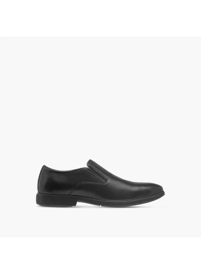 DUCHINI Men's Solid Slip-On Loafers
