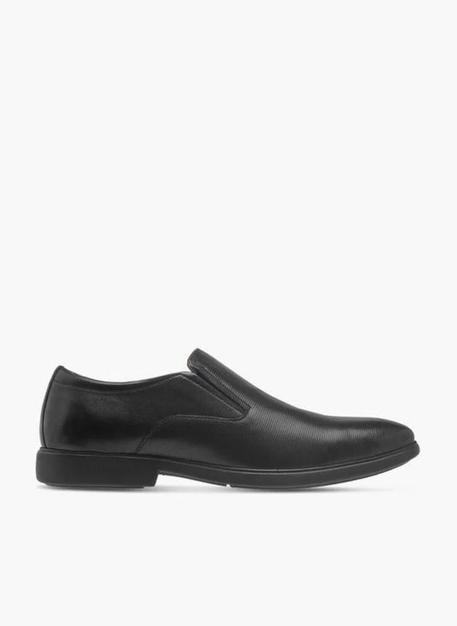 DUCHINI Men's Solid Slip-On Loafers