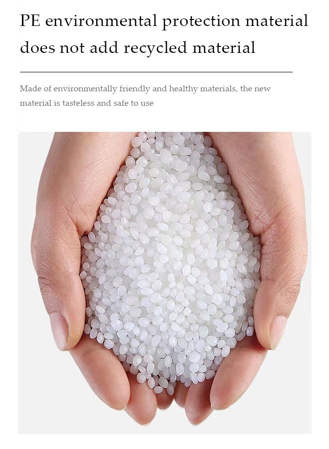 DUNISO أغطية أحذية، أغطية أحذية بلاستيكية قابلة للتصرف مقاومة للمطر، أغطية أحذية مقاومة للماء لأيام المطر، أغطية أحذية متينة، أغطية أحذية للمزارع [تثخين القدم] حتى الركبة (أزرق) - Image 5