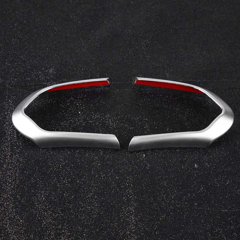 F30 Accessories F32 Accessories F32 Steering Wheel Frame Trim F30 F30 Steering Wheel Trim Real Carbon Fiber Car Frame for F32 2018 Sport M (Chrome plating) - Image 2