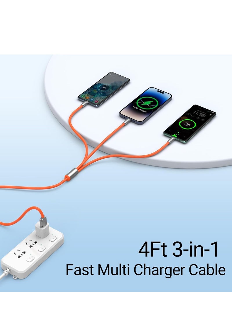 S-219 3-in-1 Fast Charging Cable – 120W