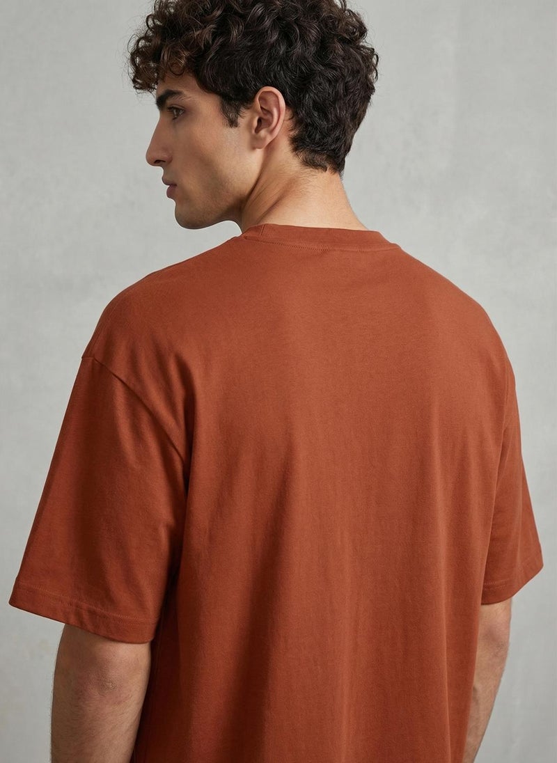 NOBERO Men Oversized Printed T-shirt - Image 4