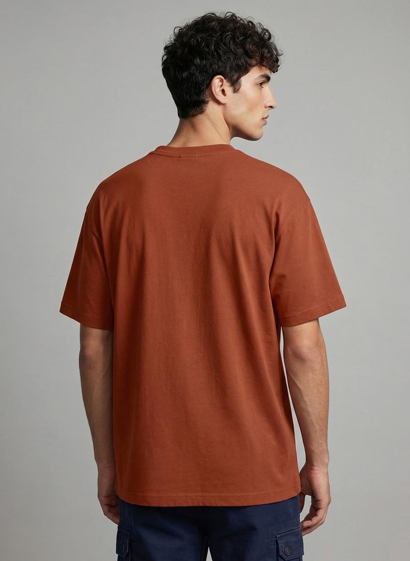NOBERO Men Oversized Printed T-shirt - Image 5