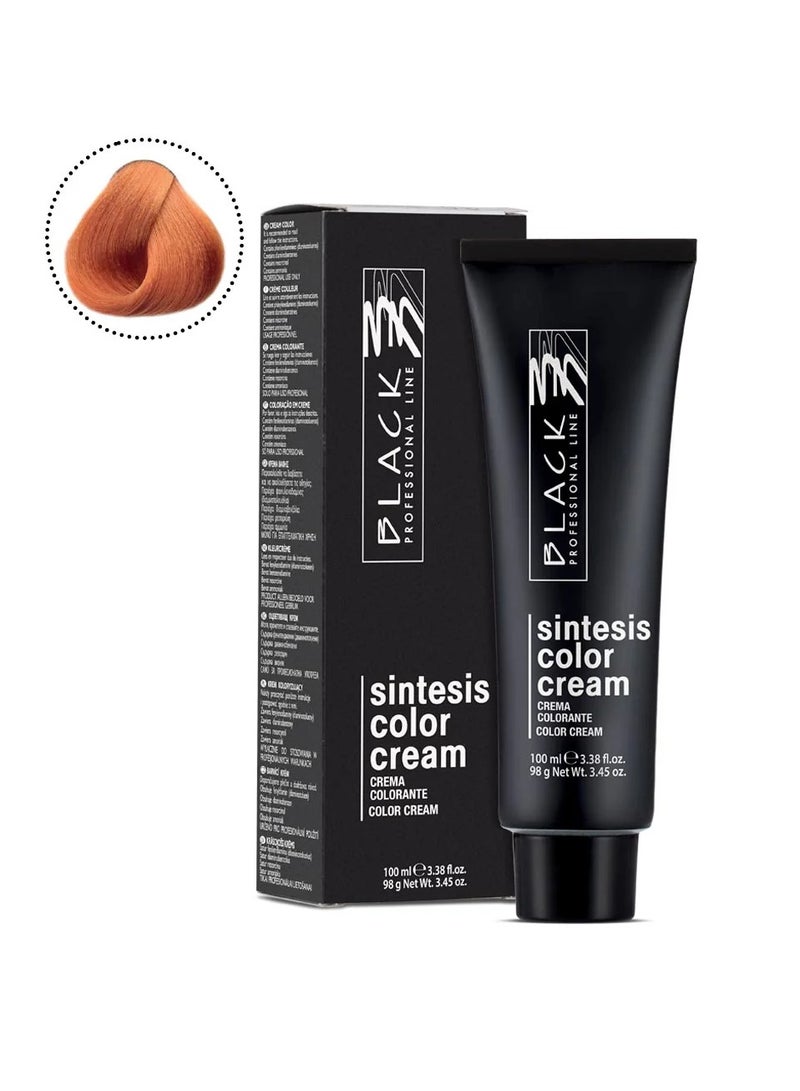 بلاك بروفيشينال لاين كريم تلوين الشعر بلاك سينتيسيس 8.4 أشقر فاتح نحاسي – لون دائم مع صبغة عالية التركيز – 100 مل - Image 1