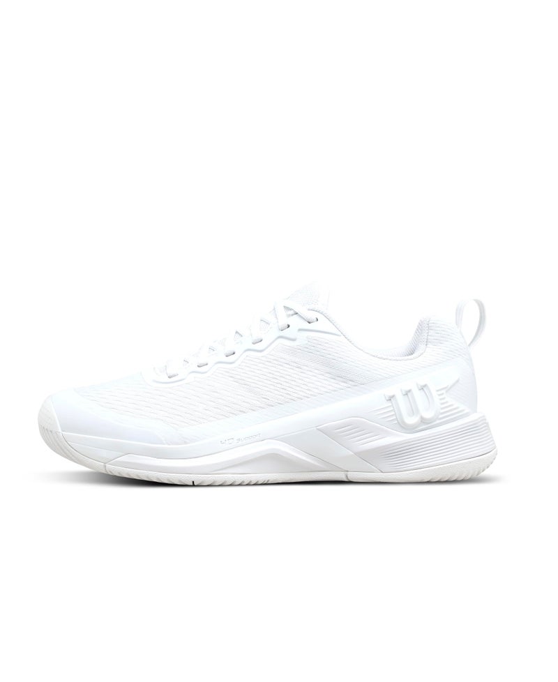 WILSON Rush Pro 4.5 Men's Tennis Shoe, White/Black, Size 12.5 - Image 1