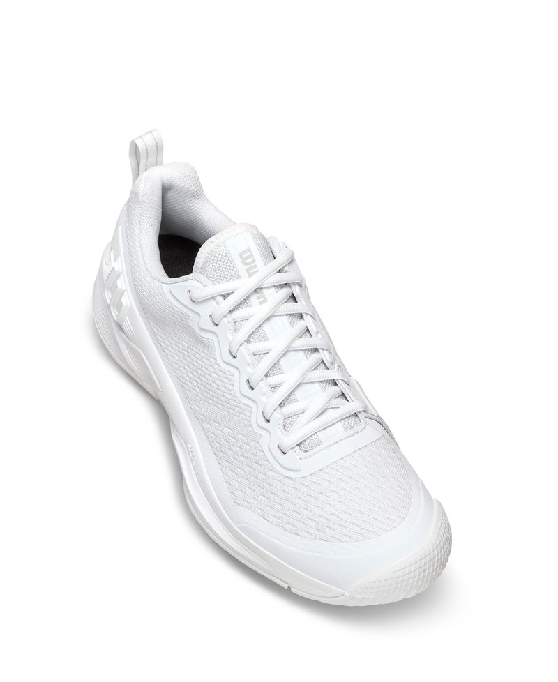WILSON Rush Pro 4.5 Men's Tennis Shoe, White/Black, Size 12.5 - Image 5