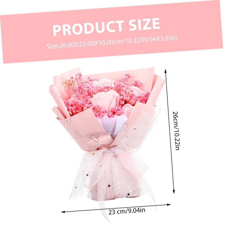 Dried Flower Bouquet Natural Home Decor Birthday Gift for Girlfriend - Image 3