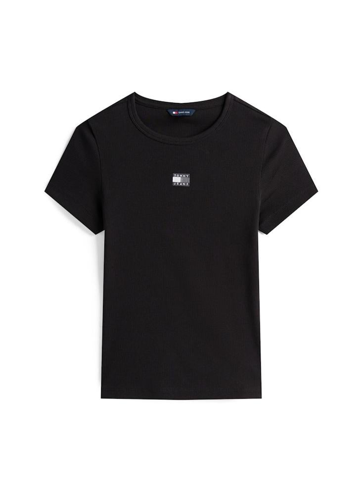 TOMMY JEANS Logo Crew Neck T-Shirt - Image 4