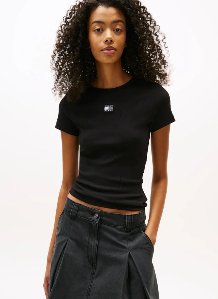 تومي جينز Logo Crew Neck T-Shirt