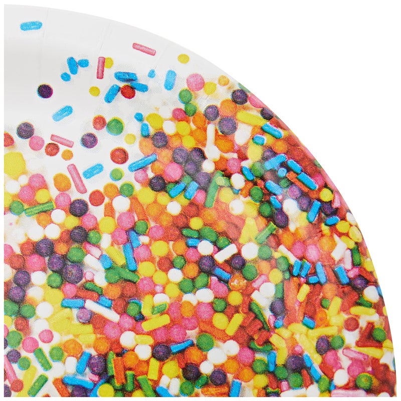 Creative Converting 324662 Luncheon Plate, 7", Multicolor - Image 2