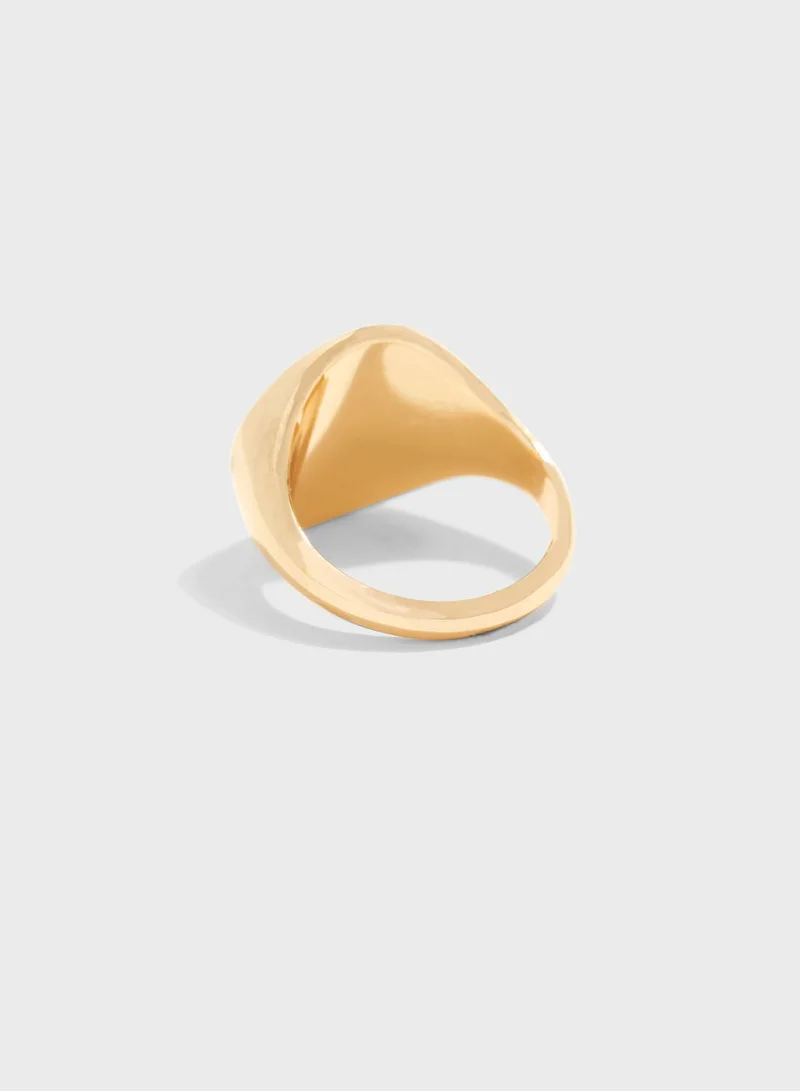 Ginger Signet Ring